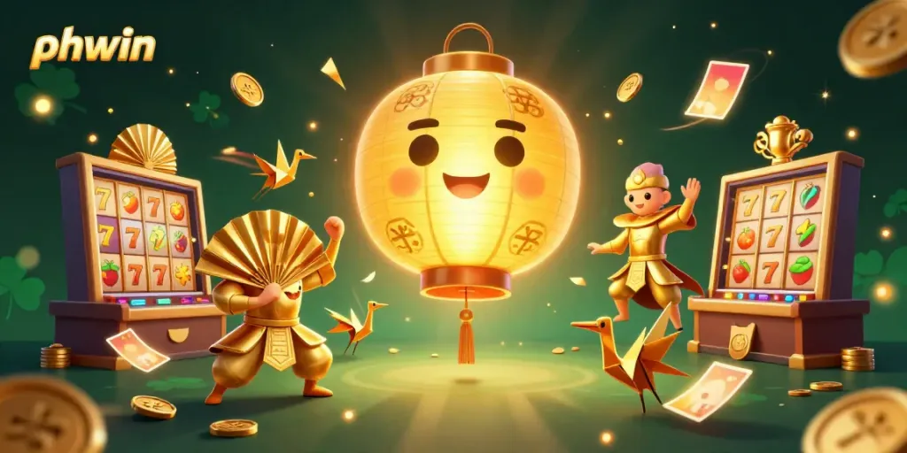 Experience thrilling gameplay with PHWIN's vibrant online casino scene packed with elements and luxury.