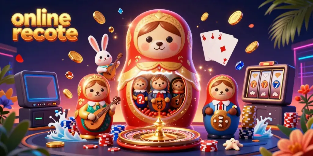 Experience the excitement of online roulette with vibrant 3D characters and casino elements.